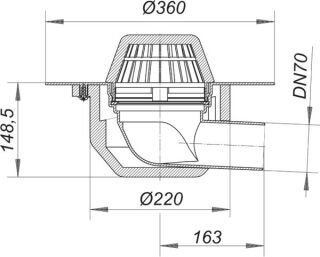 DALLMER Dachablauf 64 Dallmer - DALLMER Dachablauf 64