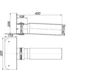 DALLMER Attikaablauf Dallmer - DALLMER Attikaablauf