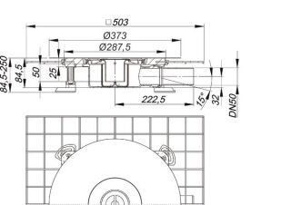 DALLMER CeraDrain Ablaufgehäuse Dallmer - DALLMER CeraDrain Ablaufgehäuse (GTIN: 4001636518422, HAN: 518422)