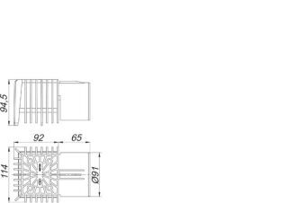 DALLMER Attika-Laubfangkorb Dallmer - DALLMER Attika-Laubfangkorb