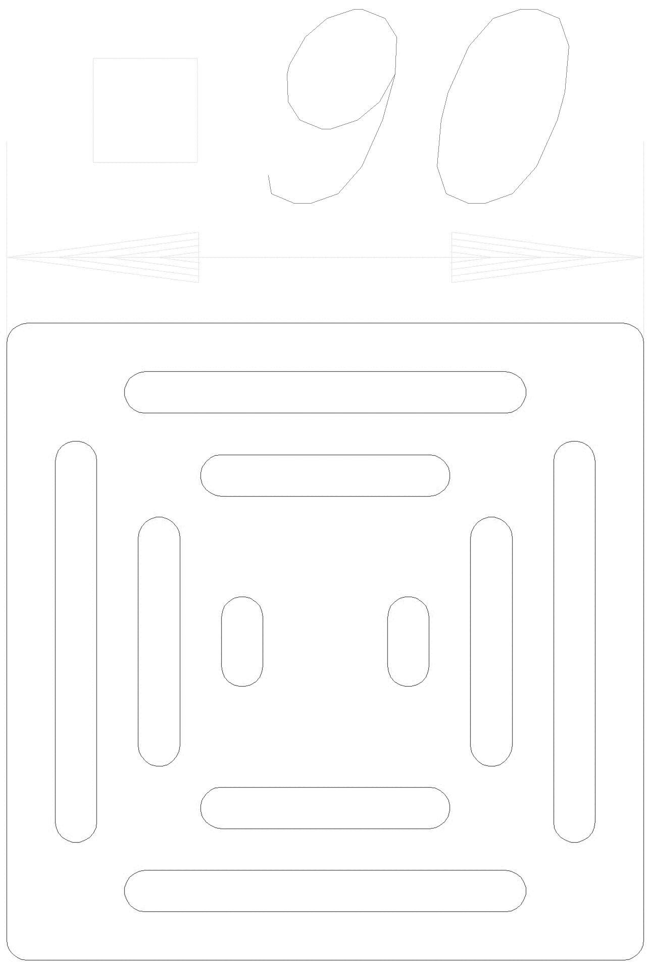DALLMER Rost E 90, 90 x 90 mm