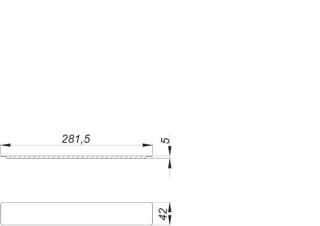 DALLMER CeraWall Select Abdeckung Dallmer - DALLMER CeraWall Select Abdeckung