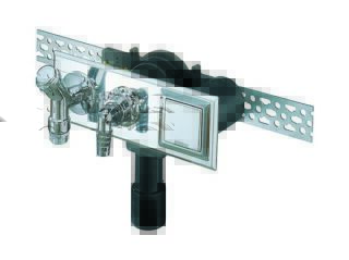 DALLMER Wandeinbau-Waschgeräte-Siphon 406 Dallmer - DALLMER Wandeinbau-Waschgeräte-Siphon 406