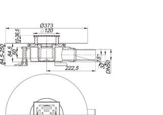 DALLMER DallDrain Pure Bodenablauf Dallmer - DALLMER DallDrain Pure Bodenablauf