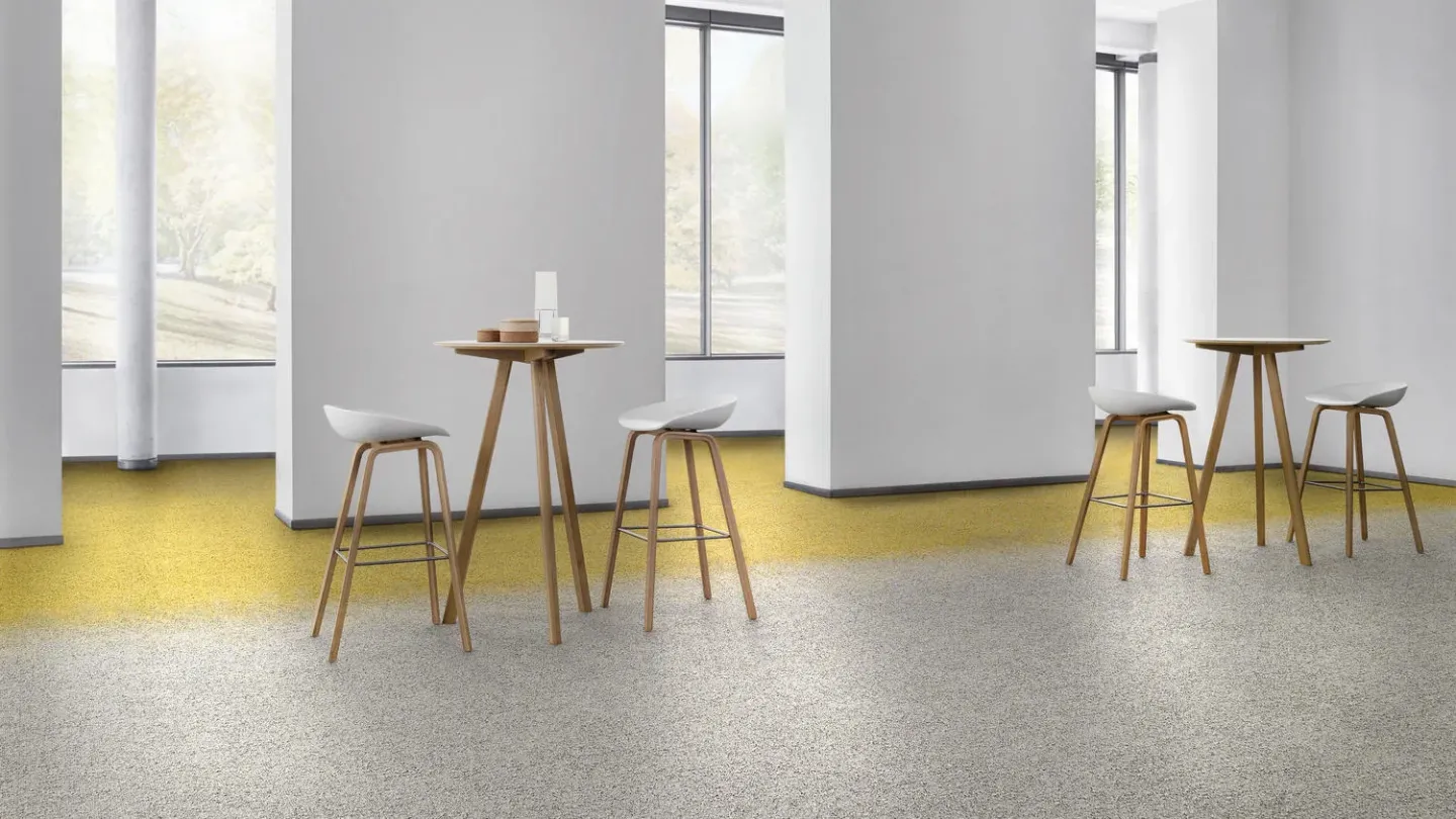 DESSO EcoBase® - bitumenfreier Teppichrücken vollständig recycelbar DESSO EcoBase® - bitumenfreier Teppichrücken vollständig recycelbar