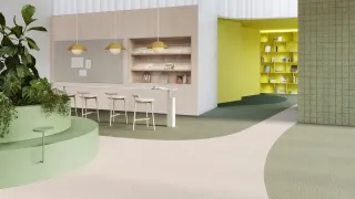 DESSO EcoBase® - bitumenfreier Teppichrücken vollständig recycelbar DESSO EcoBase® - bitumenfreier Teppichrücken vollständig recycelbar