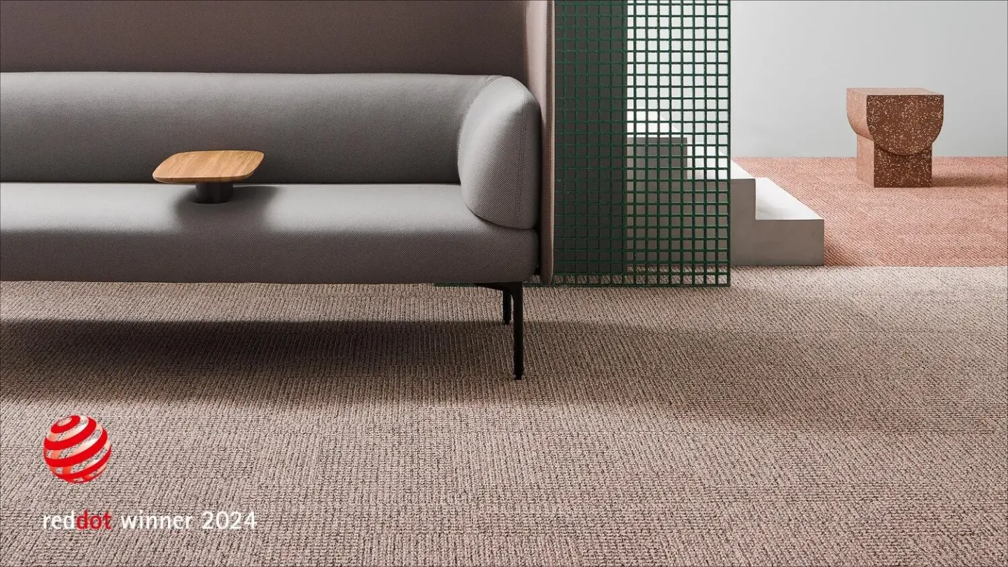 DESSO EcoBase® - bitumenfreier Teppichrücken vollständig recycelbar DESSO EcoBase® - bitumenfreier Teppichrücken vollständig recycelbar