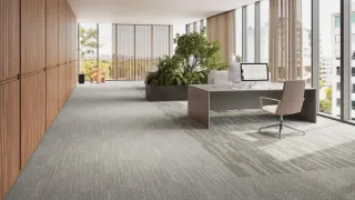 DESSO EcoBase® - bitumenfreier Teppichrücken vollständig recycelbar DESSO EcoBase® - bitumenfreier Teppichrücken vollständig recycelbar