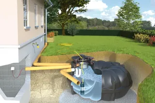 Gartenanlagen für die Regenwasser-Nutzung Gartenanlagen für die Regenwasser-Nutzung