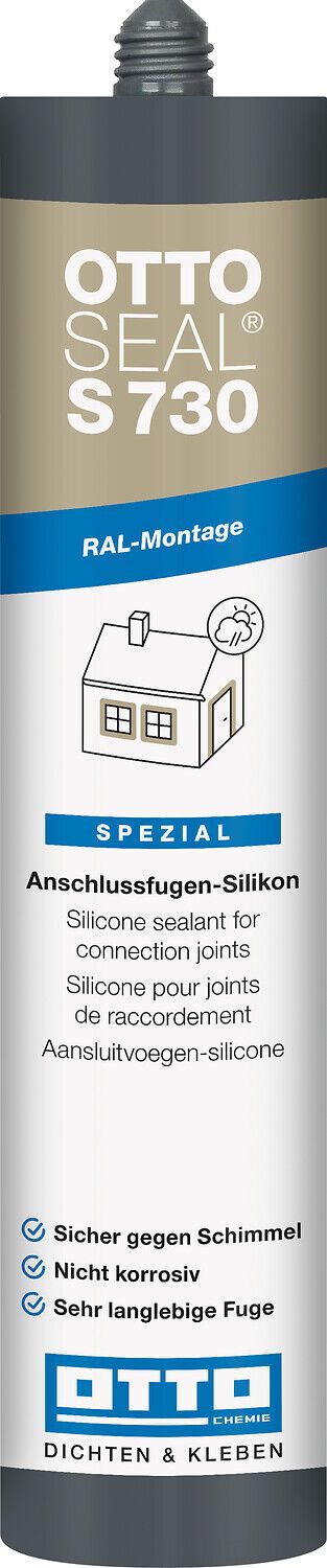 OTTOSEAL S 730 SILIKON-DICHTSTOFF (Anschlussfugen, außen) OTTO-CHEMIE - OTTOSEAL S 730 SILIKON-DICHTSTOFF (Anschlussfugen, außen)