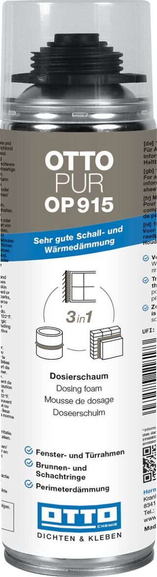 OTTOPUR OP 915 PU-DOSIERSCHAUM