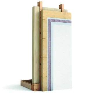 WDVS mit Holzweichfaser-Dämmplatten WDVS mit Holzweichfaser-Dämmplatten