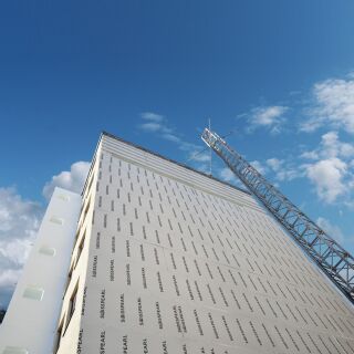 Faserzemtplatten für den Ausbau
