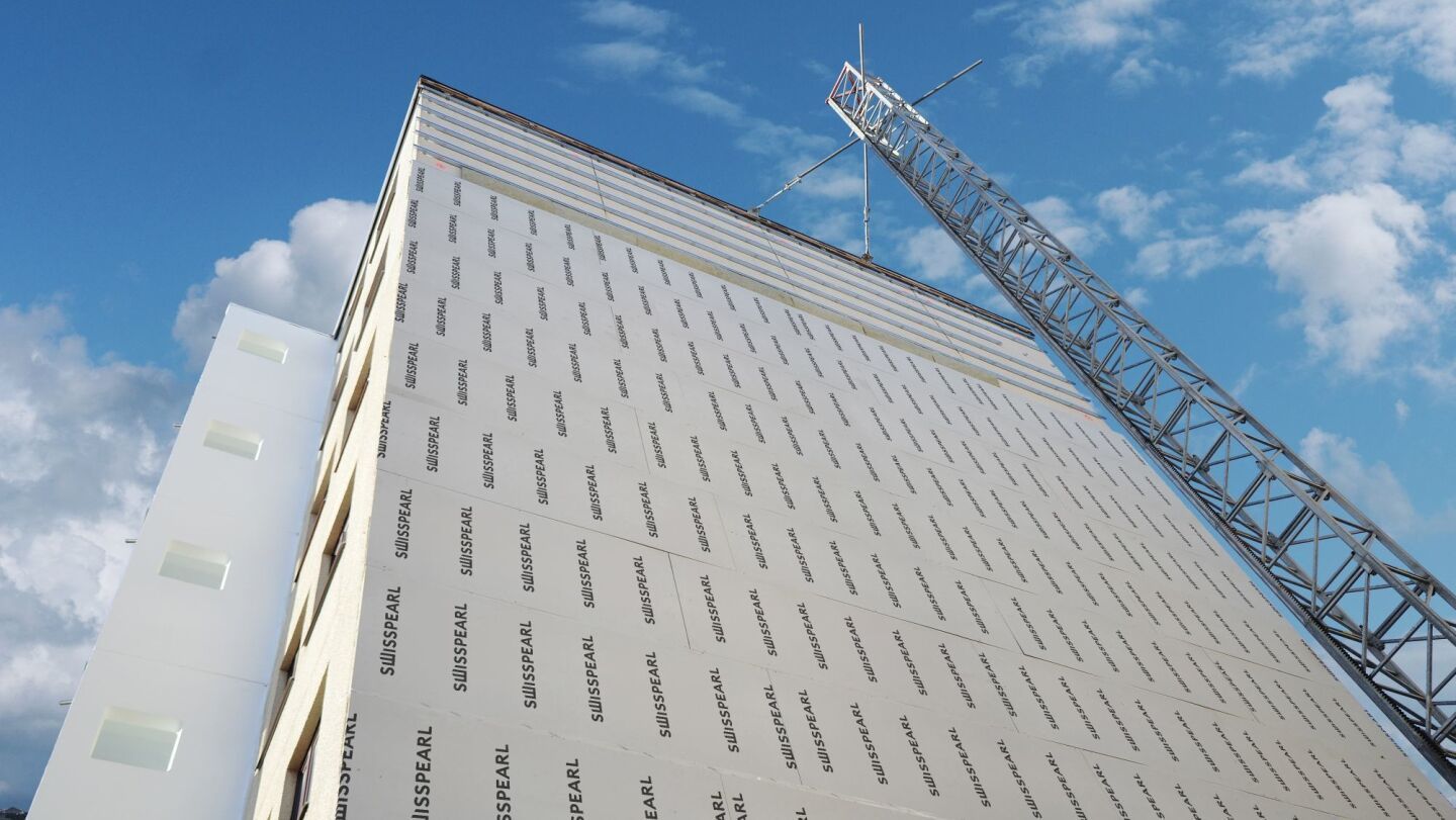 Faserzemtplatten für den Ausbau
