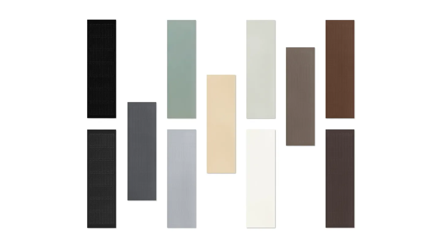 Integrierte Photovoltaiklösungen für die vorgehängte hinterlüftete Fassade Integrierte Photovoltaiklösungen für die vorgehängte hinterlüftete Fassade