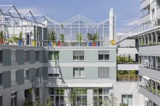 Wellplatten aus Faserzement für die Fassade Wellplatten aus Faserzement für die Fassade