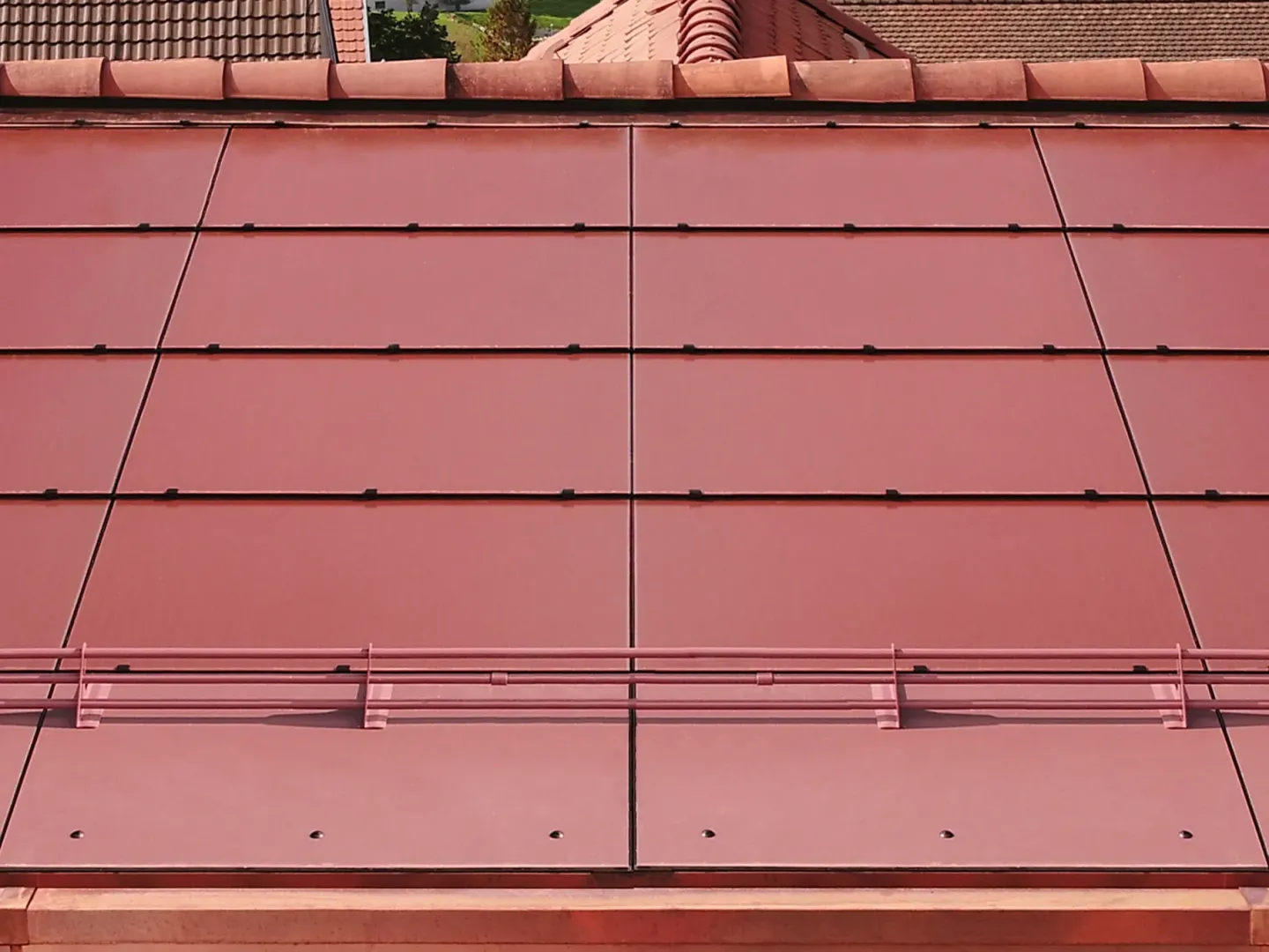 Integriertes  Photovoltaik-Dachsystem Integriertes  Photovoltaik-Dachsystem