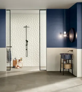 Wand- und Bodenfliesen in monochromen Farben Wand- und Bodenfliesen in monochromen Farben