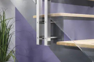 Treppen als  Stahl-Holz Konstruktion Treppen als  Stahl-Holz Konstruktion
