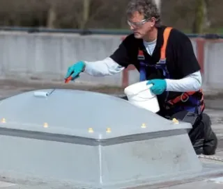 KEMPEROL® FALLSTOP - Durchsturzsicherung für Lichtkuppeln