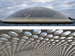 Die Prismenkuppel im Olympiapark Berlin