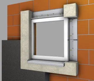 Vorwandmontage-System - Fenster- und Türelemente in der Dämmebene Vorwandmontage-System - Fenster- und Türelemente in der Dämmebene