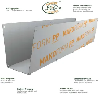 MAKO Fundamentschalungen MAKO Fundamentschalungen
