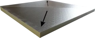 puren Zubehör GDS Standardgefälledämmung puren - puren Zubehör GDS Standardgefälledämmung