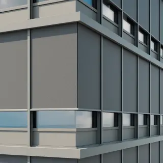 ROMA Vorbautextilscreens | Fassadentextilscreens ROMA Vorbautextilscreens | Fassadentextilscreens