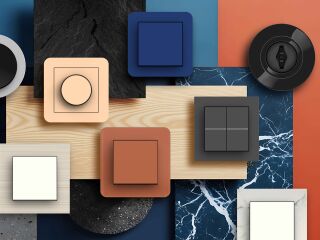 Vier Designlinien, ein System: die neuen Schalter von Hager