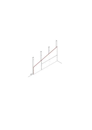 Vorsatzschale direkt befestigt, 1 x 12,5 mm DANO® Platte, Holz-Unterkonstruktion