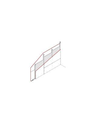 Einfachständerwand, 1 x 12,5 mm DANO® Ausbau DF DF/GKF