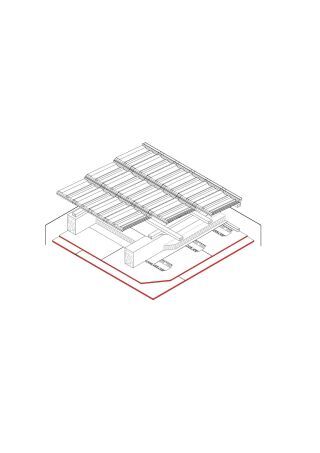 Gipsplattenbekeidung für Sparrendächer, 2 x 12,5 mm DANO® Fix, mit Hutfederschiene