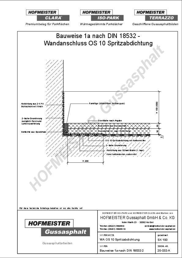OS10 Spritzabdichtung