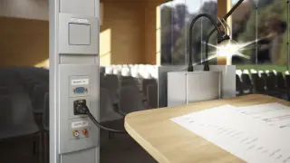 Installationssäulen: Strom- und Datenversorgung frei im Raum Installationssäulen: Strom- und Datenversorgung frei im Raum