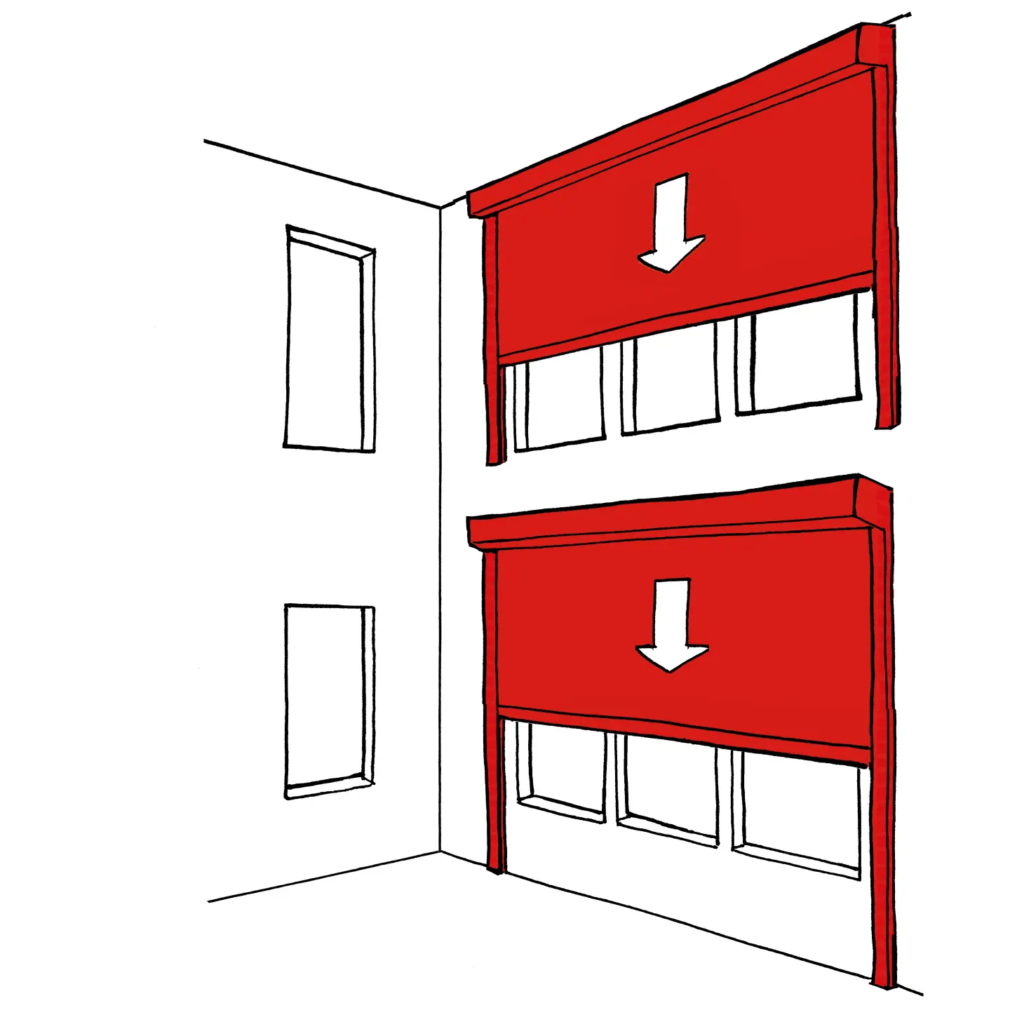 Feuerschutzvorhänge Fibershield® Feuerschutzvorhänge Fibershield®