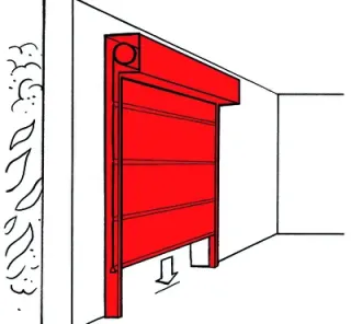 Feuerschutzvorhänge Fibershield® Feuerschutzvorhänge Fibershield®