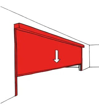 Feuerschutzvorhänge Fibershield® Feuerschutzvorhänge Fibershield®