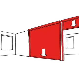 Feuerschutzvorhänge Fibershield® Feuerschutzvorhänge Fibershield®
