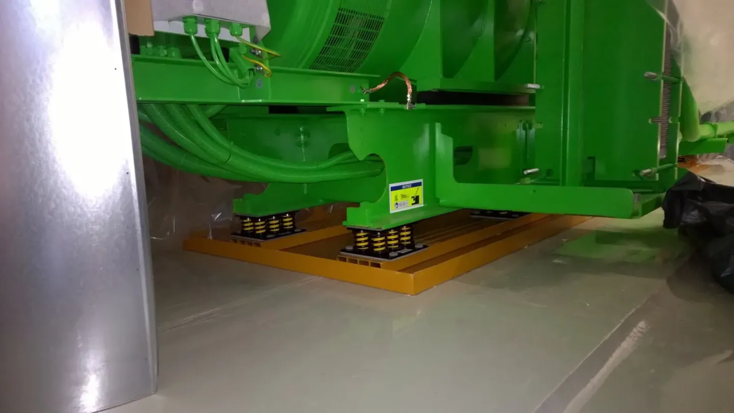 Lagerung von haustechnischen Anlagen Lagerung von haustechnischen Anlagen