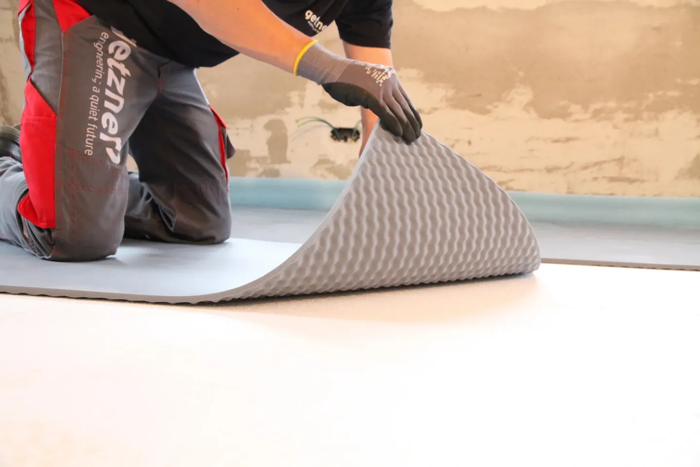 Trittschalldämmung von Fußböden Trittschalldämmung von Fußböden