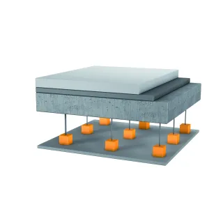Schallentkopplung von Innenausbauten Schallentkopplung von Innenausbauten