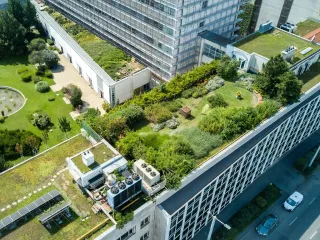 Umkehrdachdämmung mit Austrotherm XPS-Dämmplatten Umkehrdachdämmung mit Austrotherm XPS-Dämmplatten