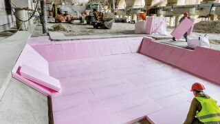 Perimeterdämmung mit Austrotherm XPS für Wand, Boden und Sockel