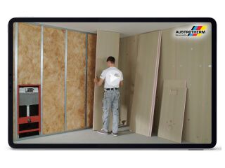 Austrotherm Uniplatte: Montagevideos und Verarbeitungsfolder entdecken
