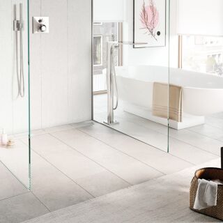 Badgestaltung mit dem Shower Board für barrierefreies Duschen