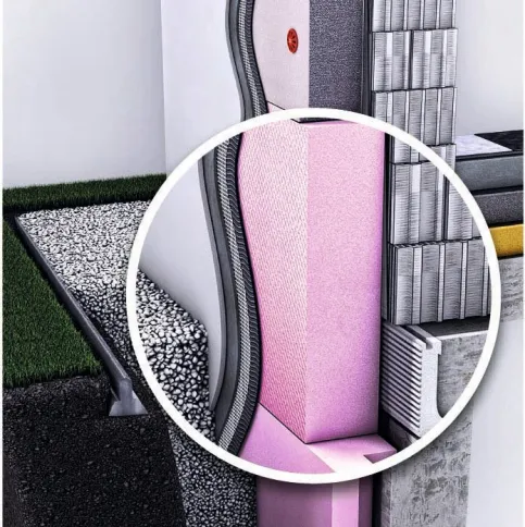 Austrotherm XPS Premium P mit einem Lambdawert von 0,027 W/mK. Austrotherm XPS Premium P mit einem Lambdawert von 0,027 W/mK.