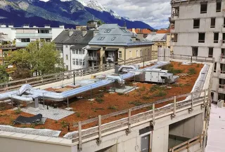 Umkehrdachdämmung mit Austrotherm XPS-Dämmplatten Umkehrdachdämmung mit Austrotherm XPS-Dämmplatten