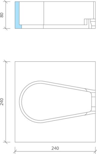 wedi Fundo Wave Ablauf wedi - wedi Fundo Wave Ablauf