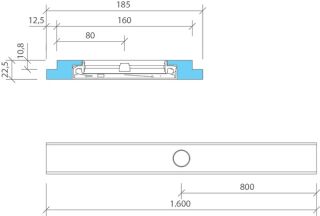 wedi Fundo Flex Rinnenelement wedi - wedi Fundo Flex Rinnenelement